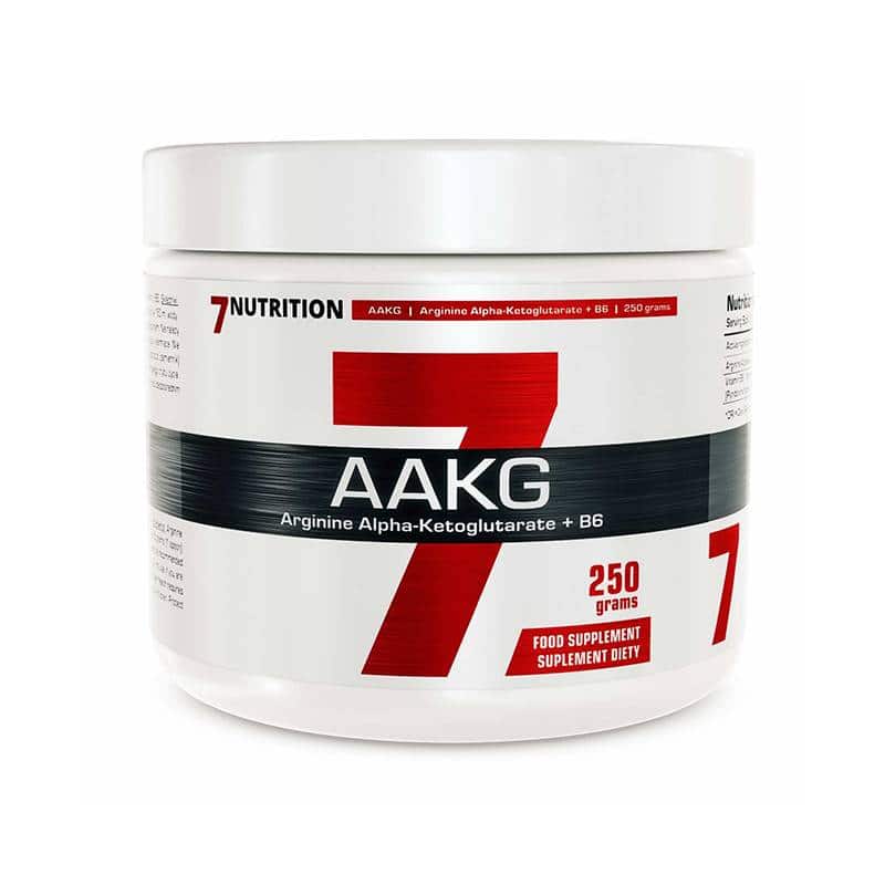 7Nutrition - AAKG 250g Neutral - Complément d'arginine alpha-cétoglutarate en poudre