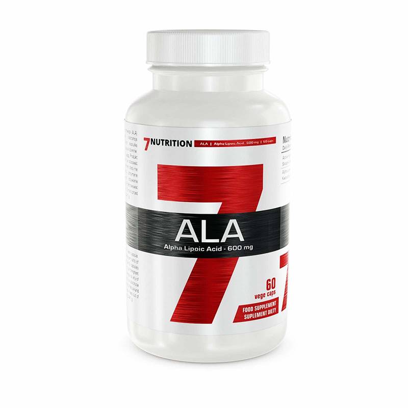 7Nutrition - ALA 60caps - Complément d'acide alpha-lipoïque