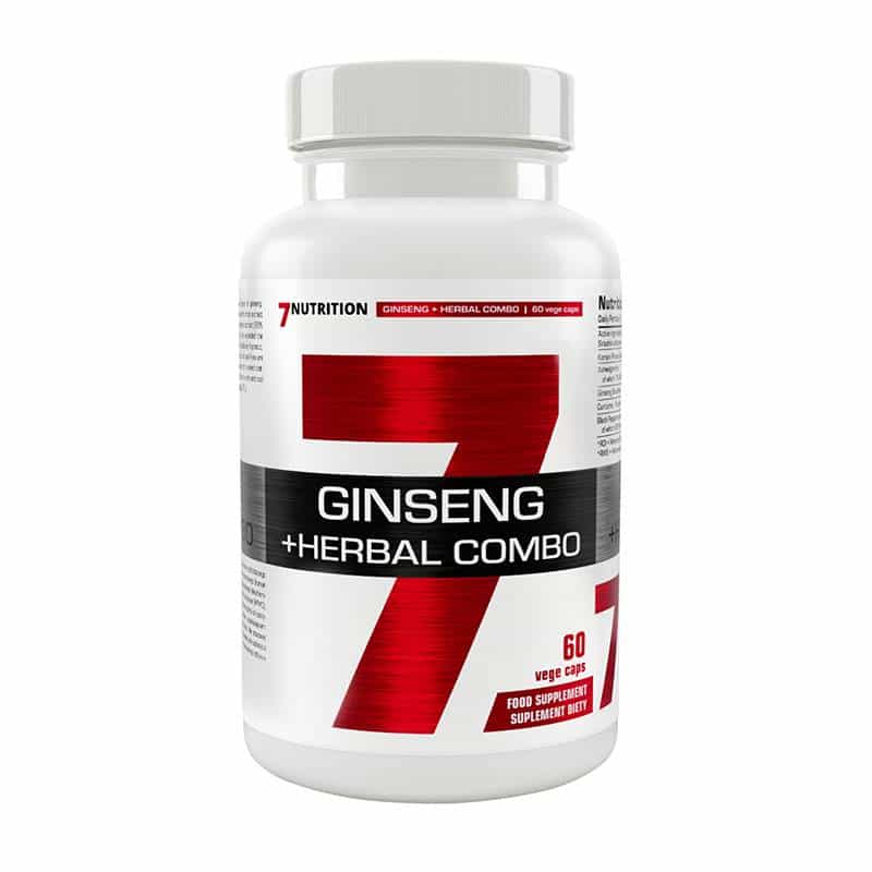 7Nutrition - Ginseng + Herbal Combo 60caps