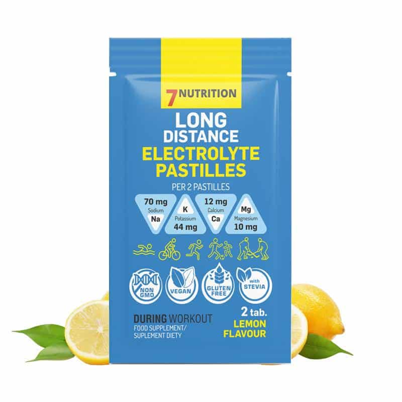 7Nutrition - Long Distance Electrolytes Pastilles 2tabs Lemon