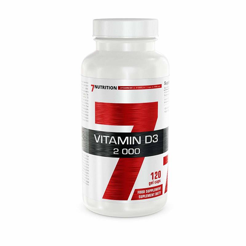 7Nutrition - Vitamin D3 2000 120gel