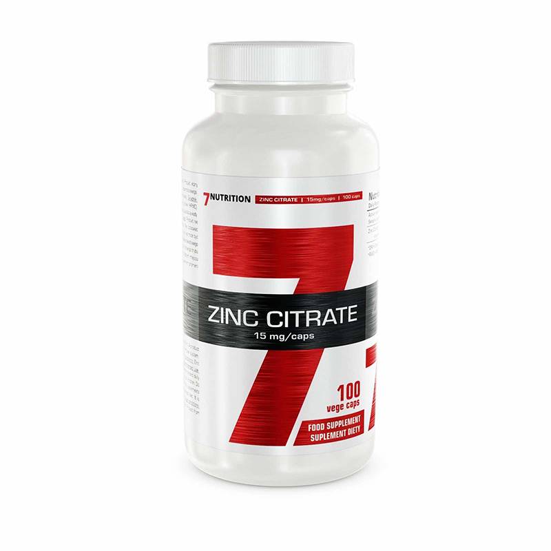 7Nutrition - Zinc Citrate 100vcaps