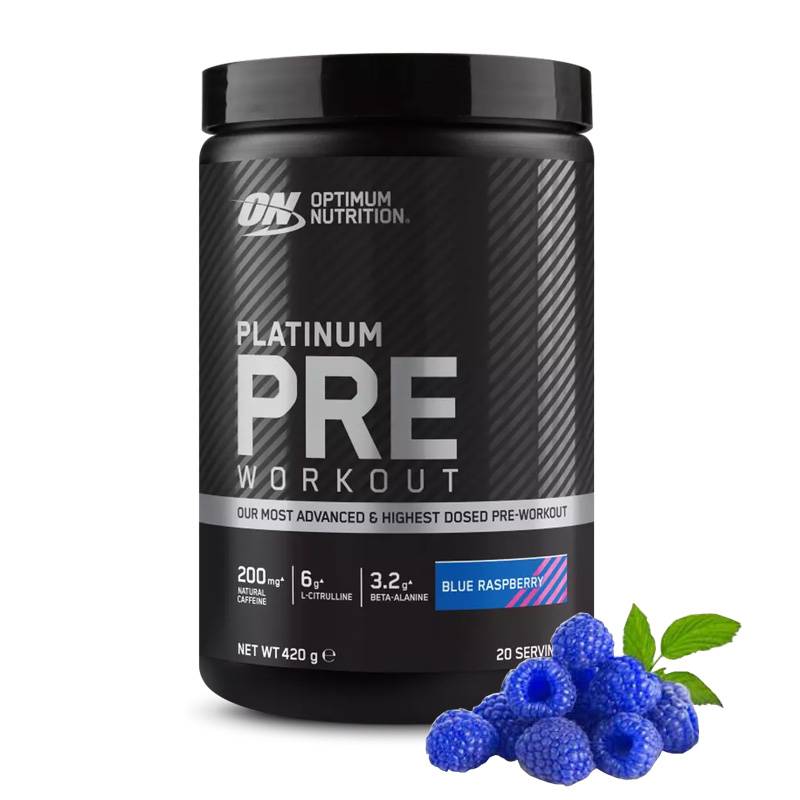 Optimum Nutrition - Platinium Pre-Workout 420g Blue Raspberry