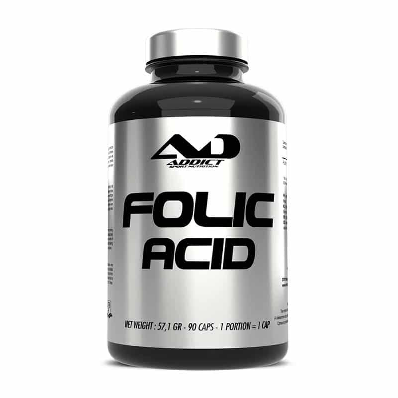 Addict Sport Nutrition - Acide Folique 90caps