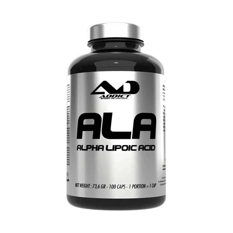 Addict Sport Nutrition - ALA Alpha Lipoc Acid 100caps