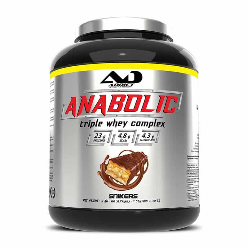 Addict Sport Nutrition - Anabolic 2000g Snickers