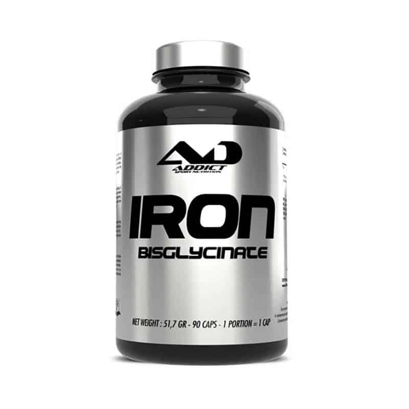 Addict Sport Nutrition - Iron Bisglycinate 90caps