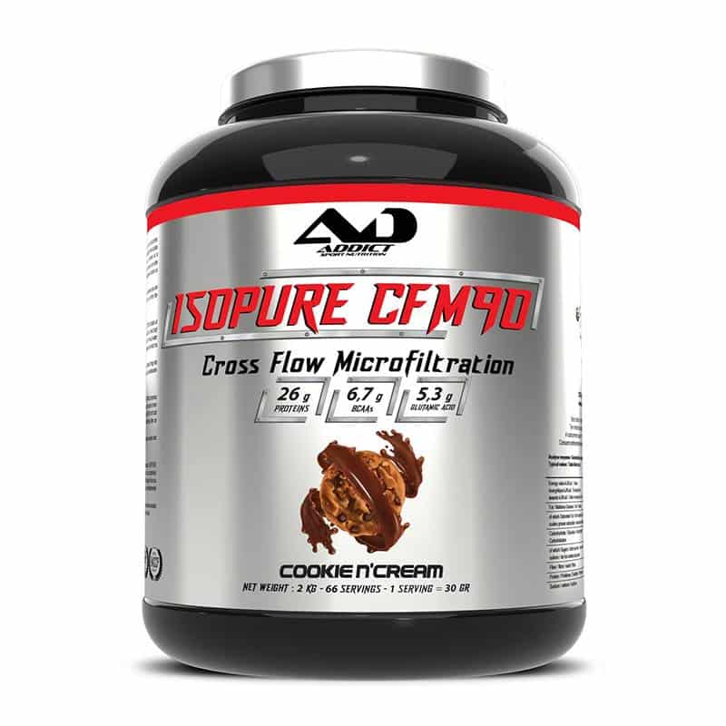 Addict Sport Nutrition - Isopure CFM 90 2000g Cookies & Cream