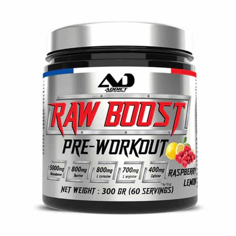 Addict Sport Nutrition - Raw Boost 300g Raspberry Lemon