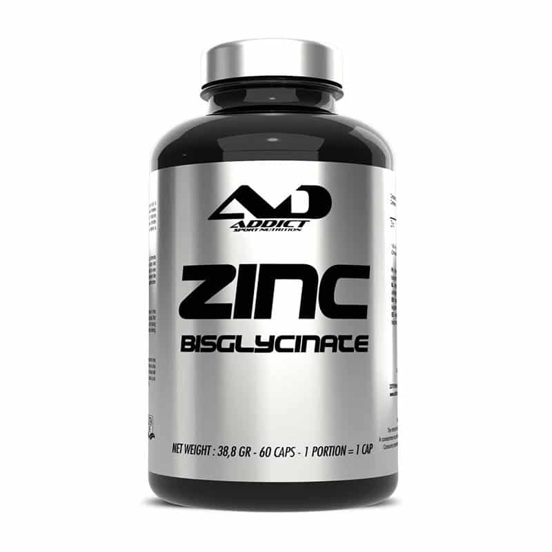 Addict Sport Nutrition - Zinc Bisglycinate 60caps