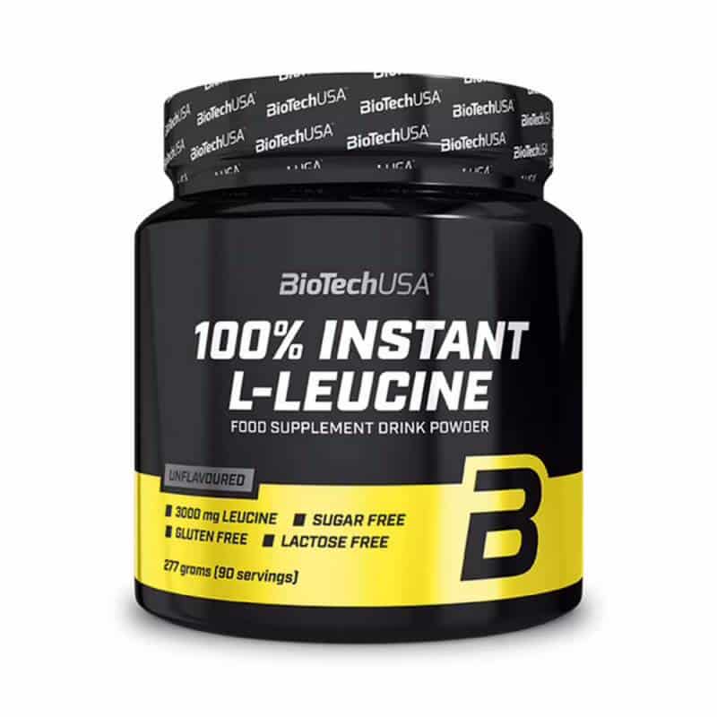 BioTech USA - 100% Instant L-Leucine 277g Neutre