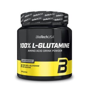 BioTech USA - 100% L-Glutamine 240g Neutre