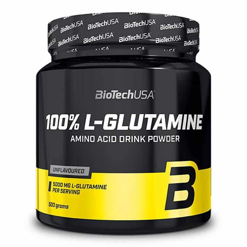 BioTech USA - 100% L-Glutamine 500g Neutre