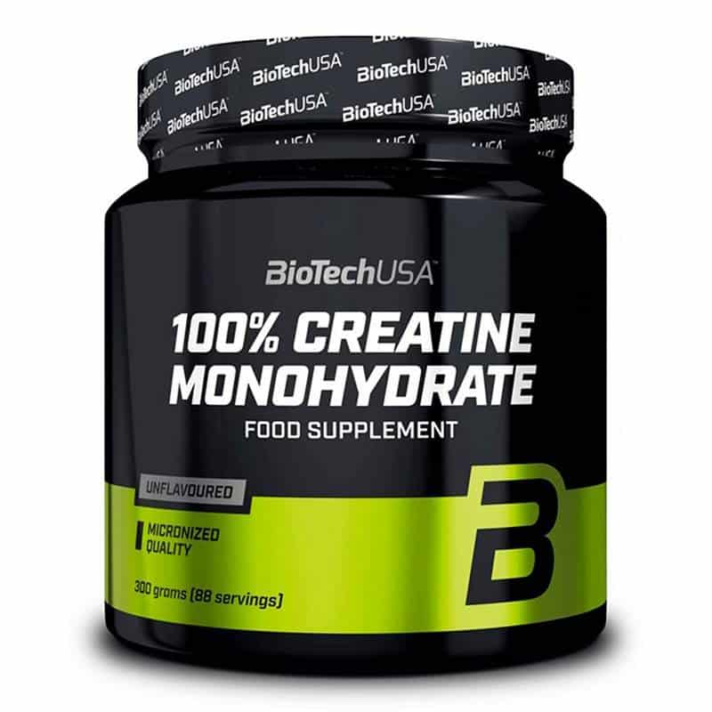BioTech USA - 100% Micronized Creatine Monohydrate 300g Neutre