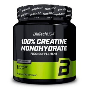 BioTech USA - 100% Micronized Creatine Monohydrate 500g Neutre