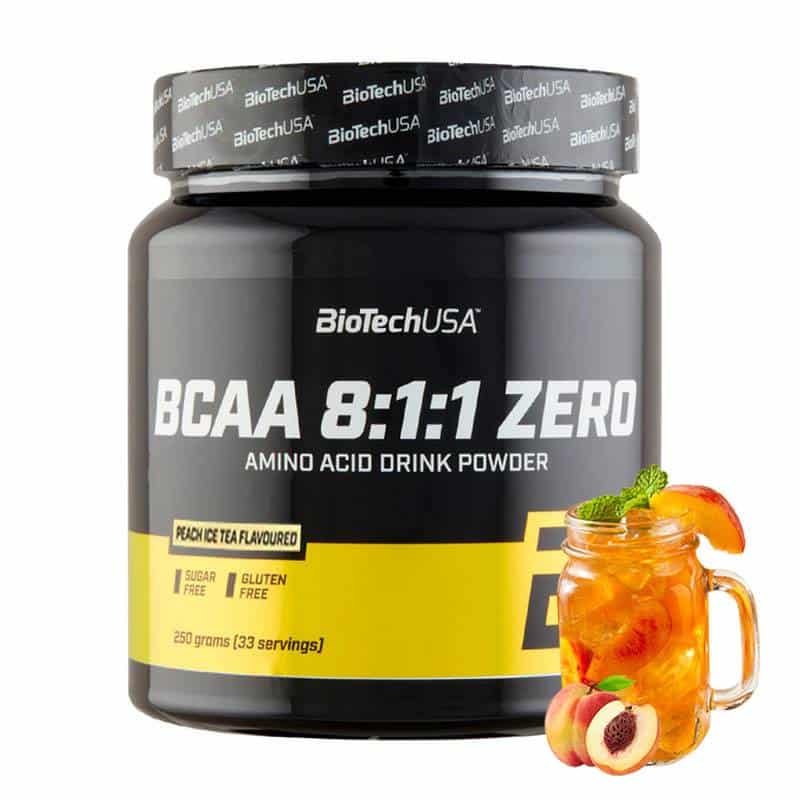 BioTech USA - BCAA 8:1:1 Zero 250g Ice Tea Peach
