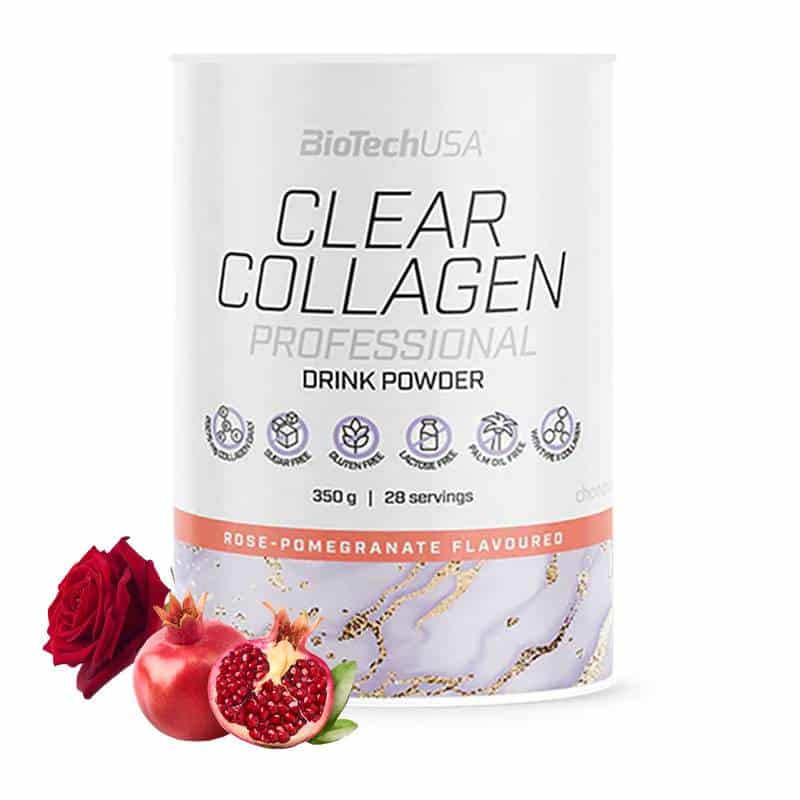 BioTech USA - Clear Collagen Professional 350g Rose Pomegranate