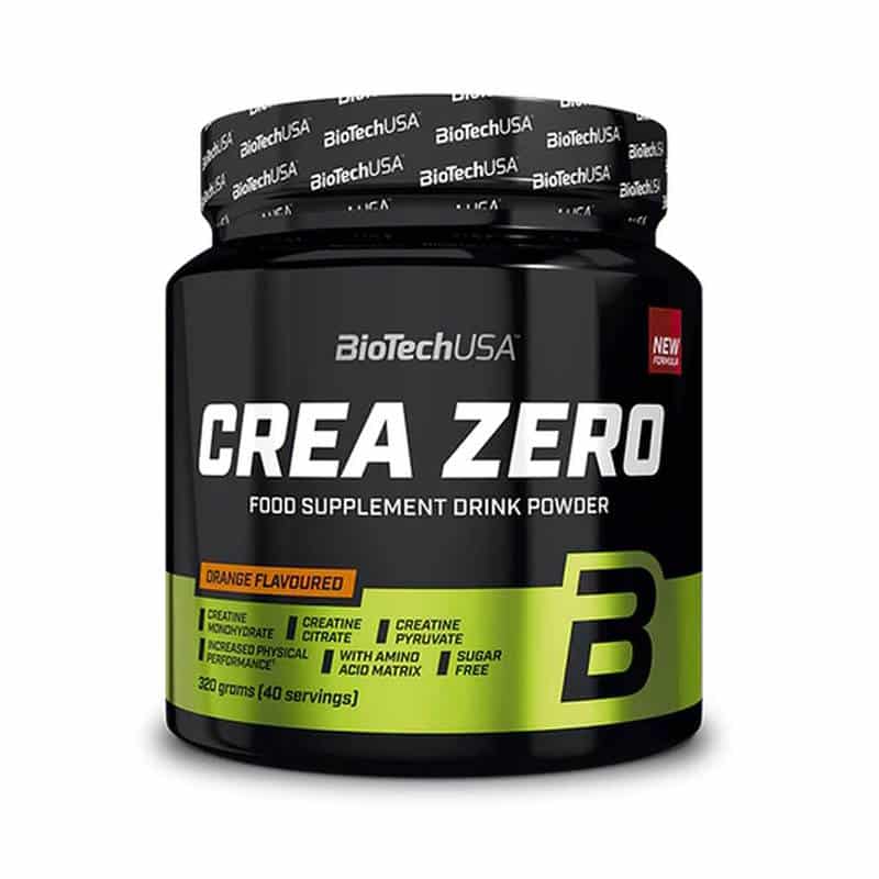 BioTech USA - Crea Zero 320g Orange