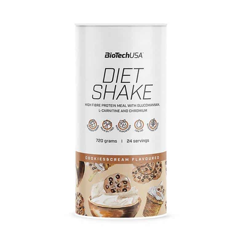 BioTech USA - Diet Shake 720g Cookie & Cream