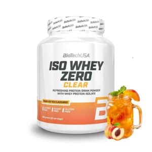 BioTech USA - Iso Whey Zero Clear 500g Ice Tea Peach