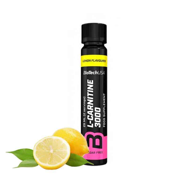 BioTech USA - L-Carnitine 3000 25ml Lemon