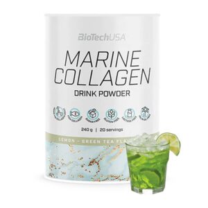BioTech USA - Marine Collagen 240g Green Tea Lemon