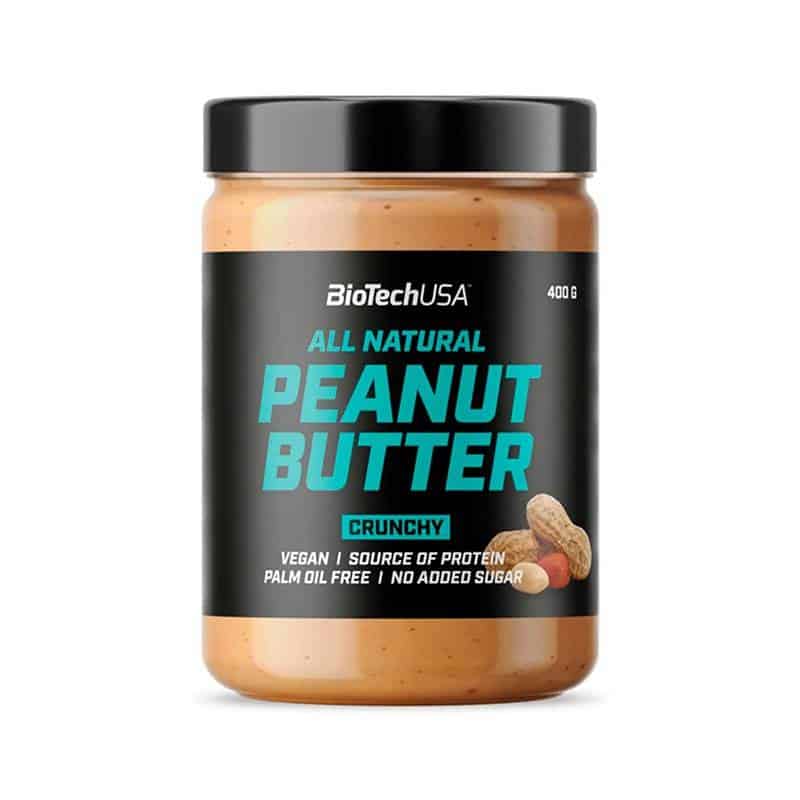BioTech USA - Peanut Butter 400g Crunchy