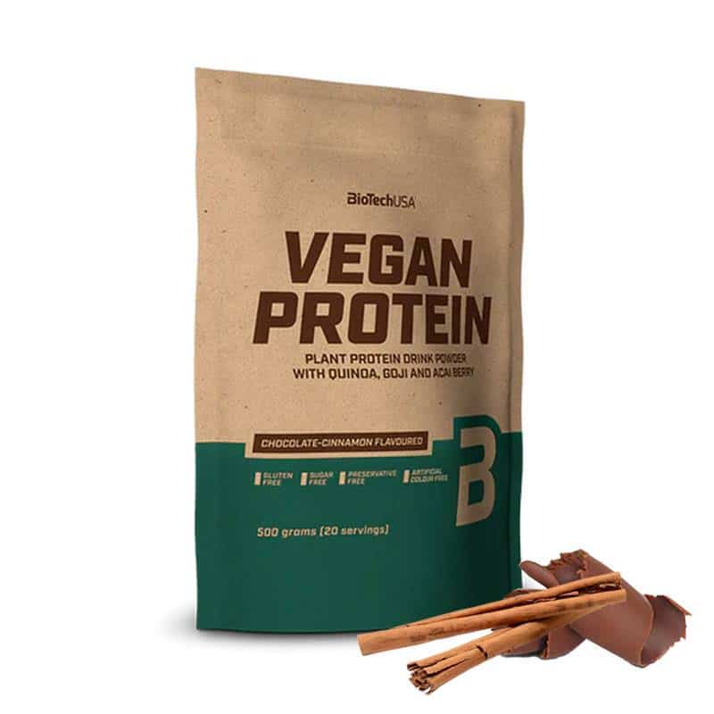 BioTech USA - Vegan Protein 500g Chocolate Cinnamon