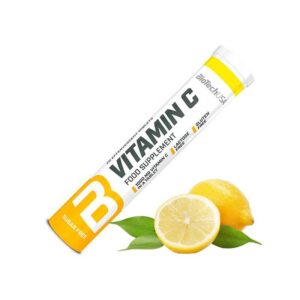 BioTech USA - Vitamin C Effervescent 20tabs Lemon