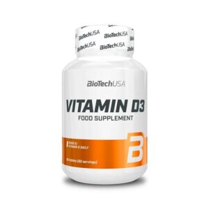 BioTech USA - Vitamin D3 60tabs
