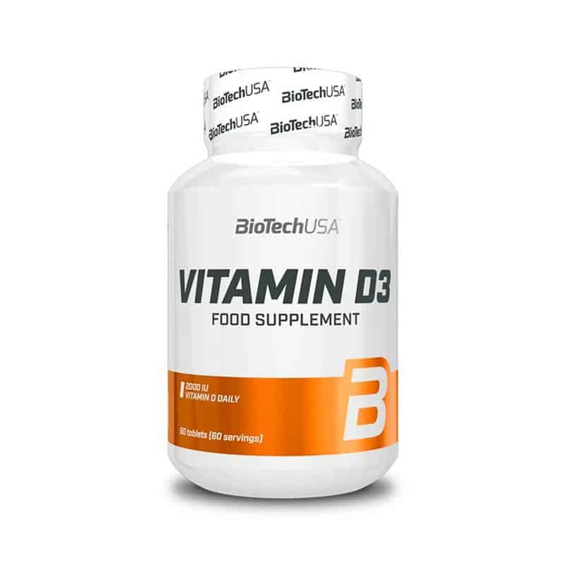 BioTech USA - Vitamin D3 60tabs