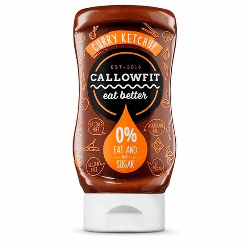 Callowfit - Sauce 300ml Curry Ketchup