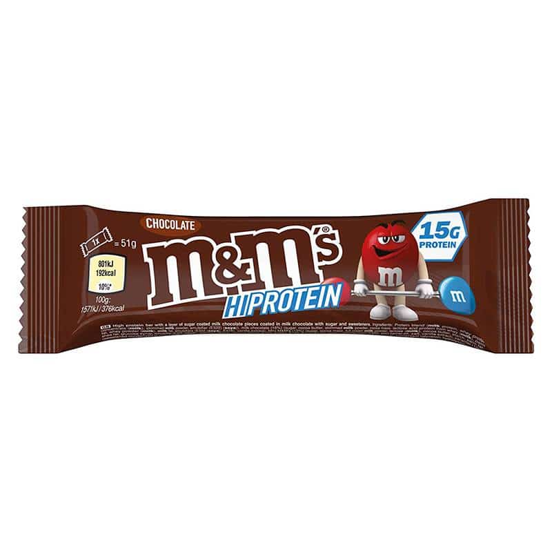 Mars - M&M's Hi-Protein Bar 51g Chocolate