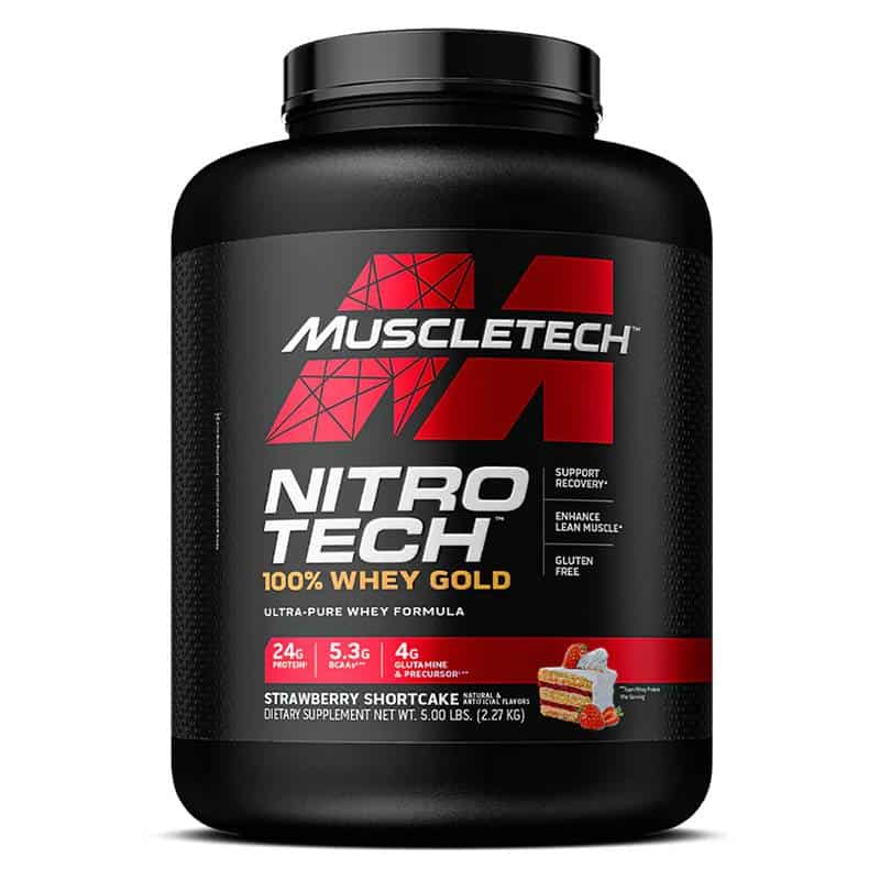 MuscleTech - Nitro Tech 100% Whey Gold 2270g
