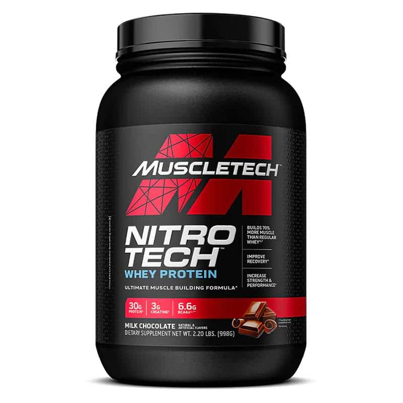 MuscleTech - Nitro Tech Performance Series 900g Milk Chocolate