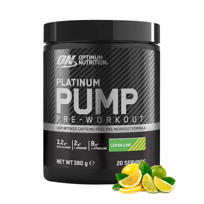 Optimum Nutrition - Platinium Pump Pre-Workout 380g Lemon Lime