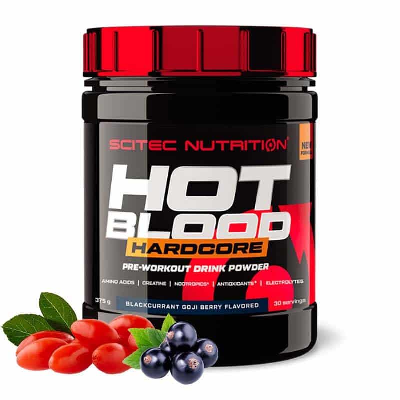 Scitec Nutrition - Hot Blood Hardcore 375g Blackcurrant