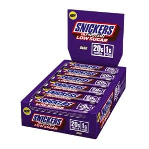 Mars - Snickers Hi-Protein Bar Low Sugar 12x57g Dark Chocolate