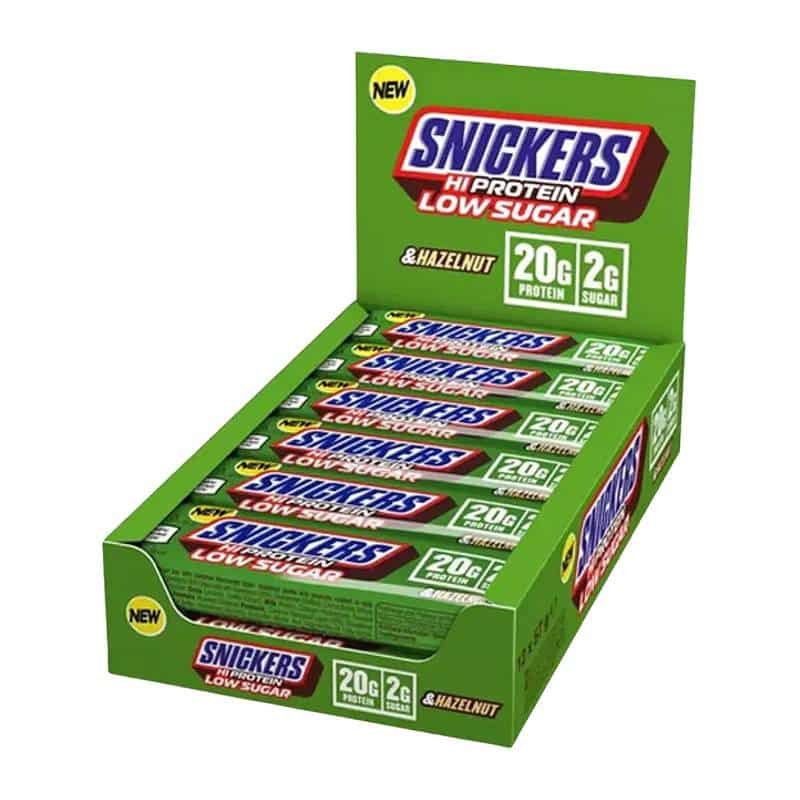 Mars - Snickers Hi-Protein Bar Low Sugar 12x57g Hazelnut