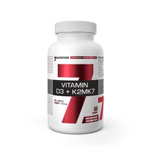 7Nutrition - Vitamin D3 + K2 MK7 60tabs