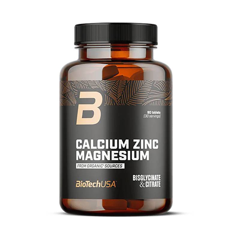 BioTech USA - Calcium Zinc Magnesium 90tabs
