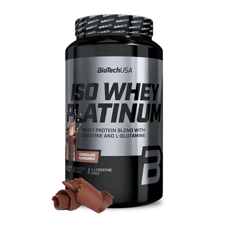 BioTech USA - Iso Whey Platinum 908g Chocolate